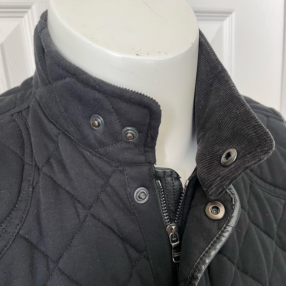 VTG Rare Polo Ralph Lauren Iconic Quilted Black Watch Outdoor Vest Size Large - Picture 3 of 15